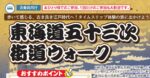 東海道五十三次　街道ウォーク 【第8回】蒔田～知立松並木